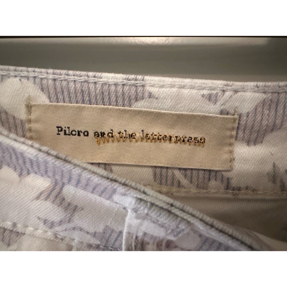 Anthropologie Pilcro Floral Jeans Size 26 - Picture 4 of 5